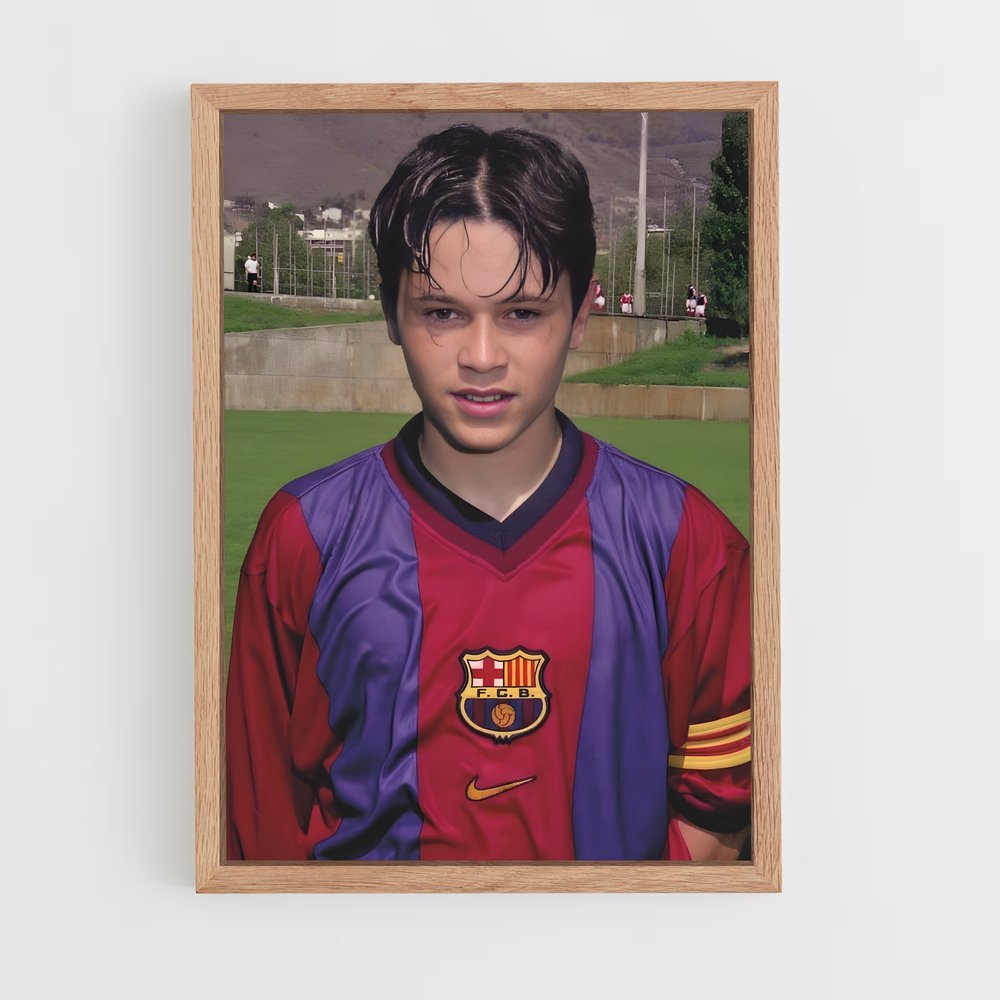 Poster Andres de iniesta (vue 4)